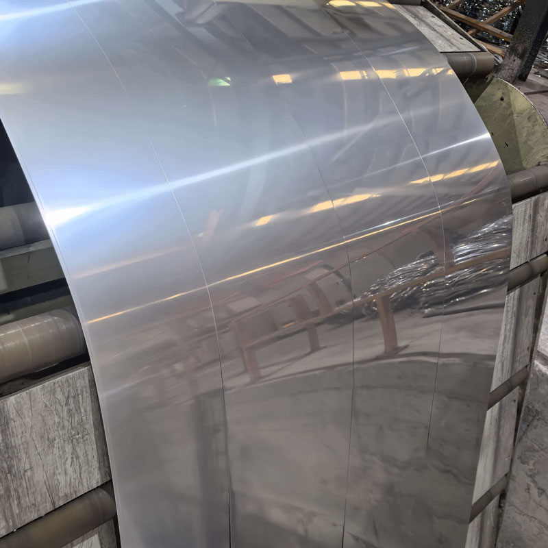 Bobina de tira de aço inoxidável de precisão de 0,03 mm